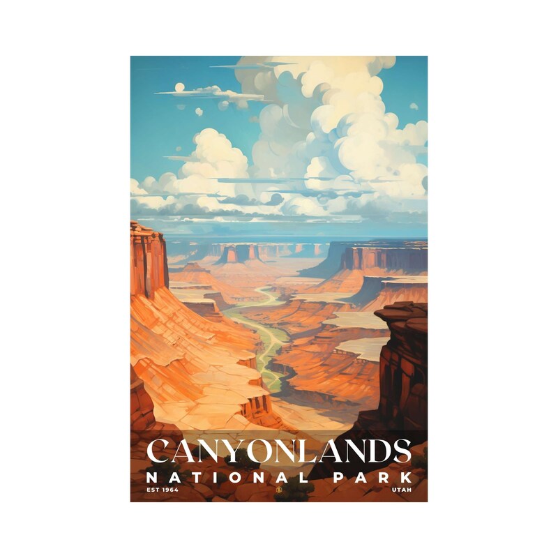 Canyonlands National Park Poster, Travel Art, Office Poster, Home Decor | S6
